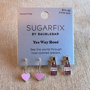 SUGARFIX by Baublebar Yes Way Rose Earring Set